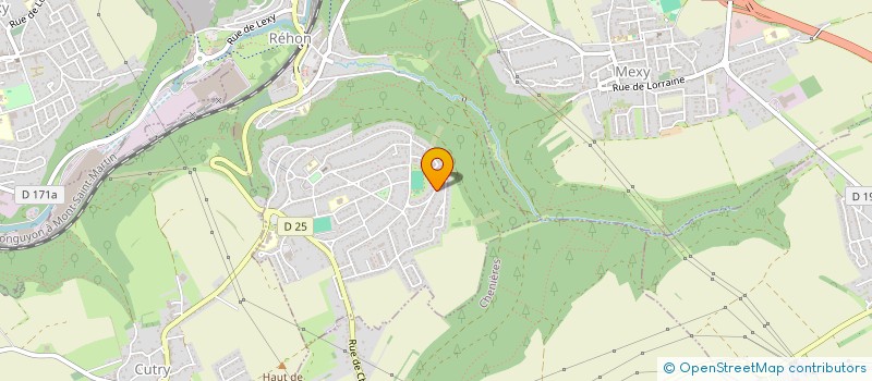 localisation de l'entreprise AMC  REHON