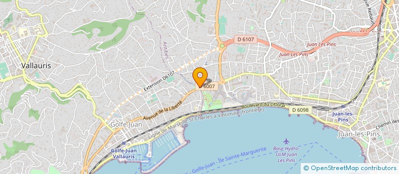 localisation de l'entreprise AMC ALLIANCES & CONSULTING à ANTIBES
