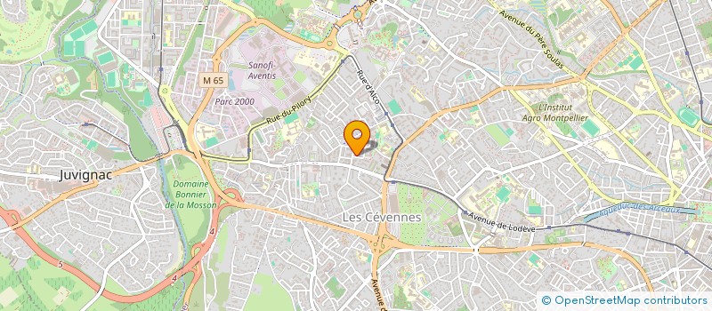 localisation de l'entreprise AMC BATINOV à MONTPELLIER