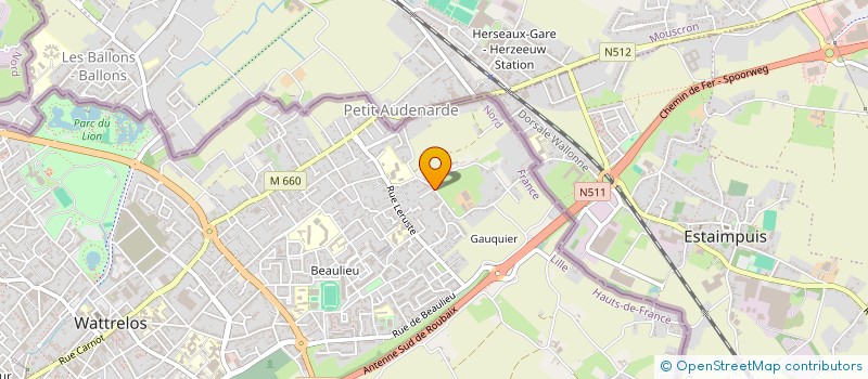 localisation de l'entreprise AMC BLACK FINGERS  WATTRELOS