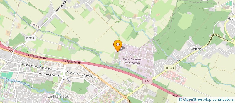 localisation de l'entreprise AMC BOXING CENTER  BUROS