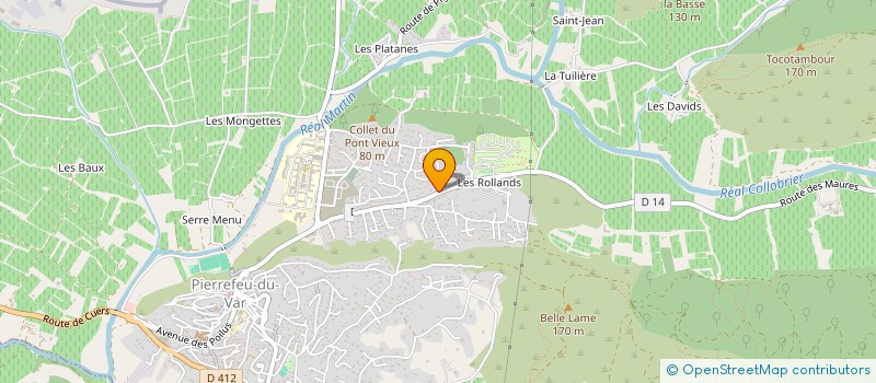 localisation de l'entreprise AMC CAMBRAI  PIERREFEU-DU-VAR