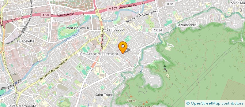 localisation de l'entreprise AMC CARRELAGE à MARSEILLE