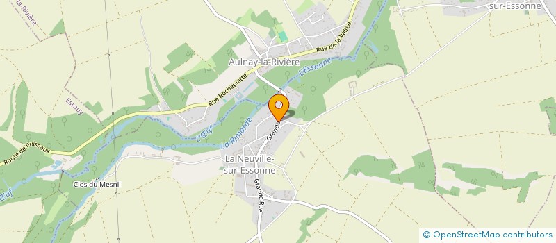 localisation de l'entreprise AMC CONSTRUCTIONS à LA NEUVILLE-SUR-ESSONNE
