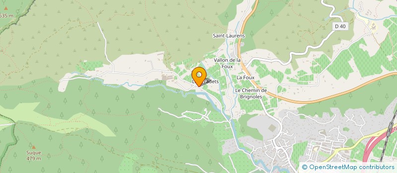 localisation de l'entreprise AMC CROISSY  CUERS