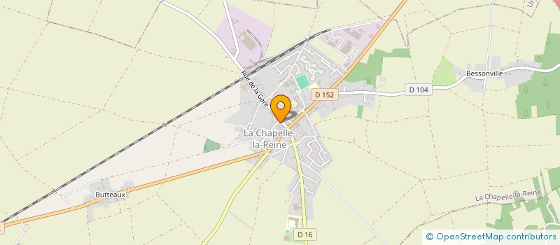 localisation de l'entreprise AMC DESCHAMPS  LA CHAPELLE-LA-REINE