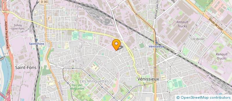 localisation de l'entreprise AMC ENTREPRISE à VENISSIEUX