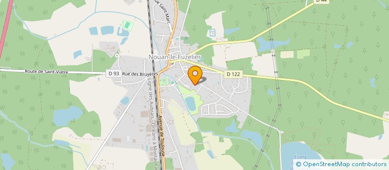 localisation de l'entreprise AMC HOLDING  NOUAN-LE-FUZELIER