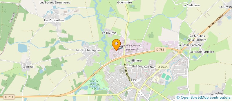 localisation de l'entreprise AMC IMMOBILIER  LEGE