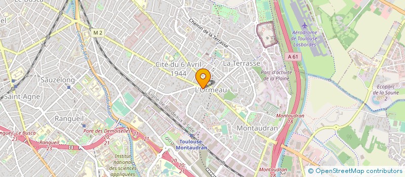 localisation de l'entreprise AMC INFORMATIQUE à TOULOUSE
