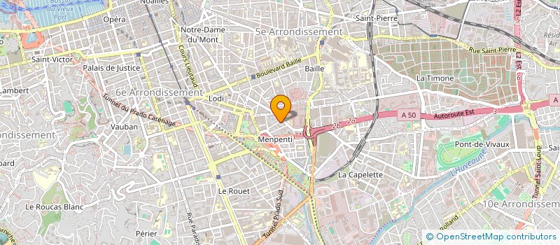 localisation de l'entreprise AMC INVEST IMMO à MARSEILLE