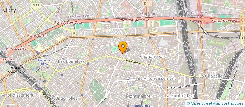 localisation de l'entreprise AMC JOUNIOT  PARIS 18