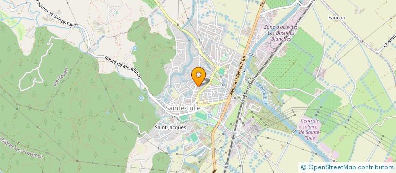 localisation de l'entreprise AMC L'ART DU COMBAT à SAINTE-TULLE