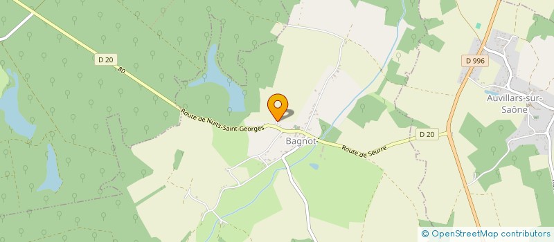 localisation de l'entreprise AMC MOTORS 21  BAGNOT