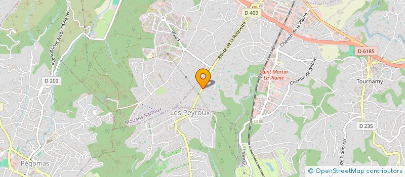 localisation de l'entreprise AMC PARTICIPATIONS à MOUGINS
