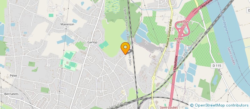 localisation de l'entreprise AMC PATRIMOINE  AMBARES-ET-LAGRAVE