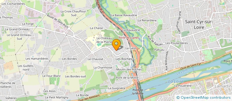 localisation de l'entreprise AMC PRESSING à FONDETTES