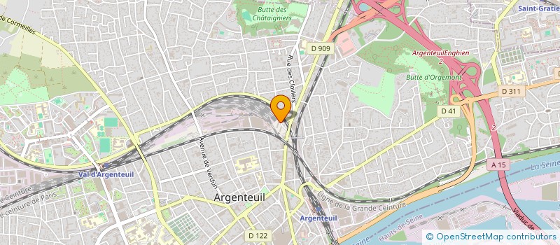 localisation de l'entreprise AMC PRESTIGE  ARGENTEUIL