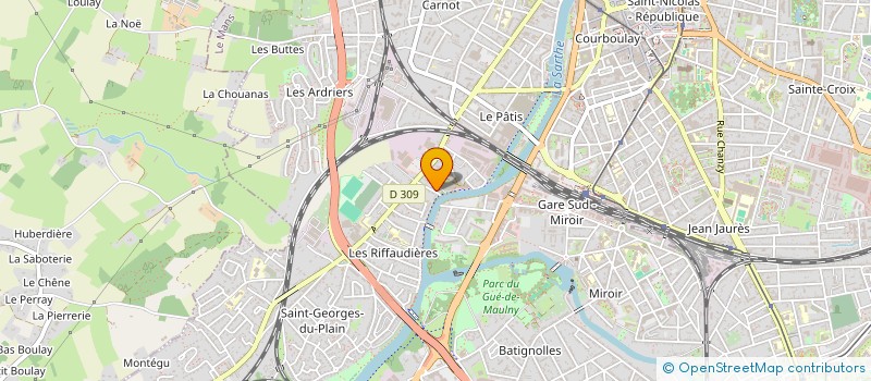 localisation de l'entreprise AMC PROJET à LE MANS