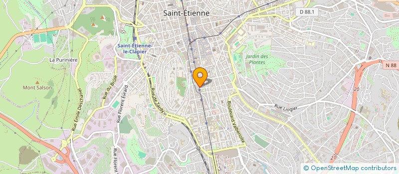 localisation de l'entreprise AMC RAFAA à SAINT-ETIENNE