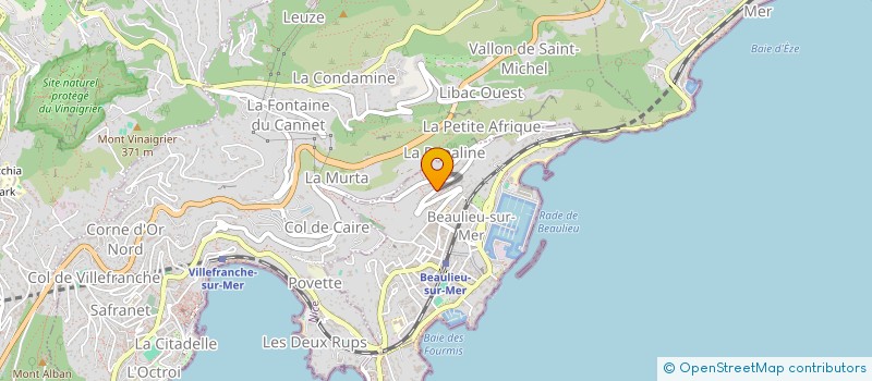 localisation de l'entreprise AMC REAL ESTATE à BEAULIEU-SUR-MER