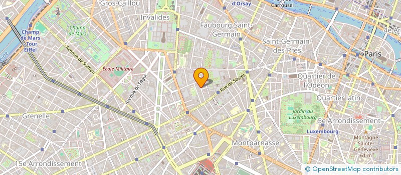 localisation de l'entreprise AMC RESPONSABLES !  PARIS