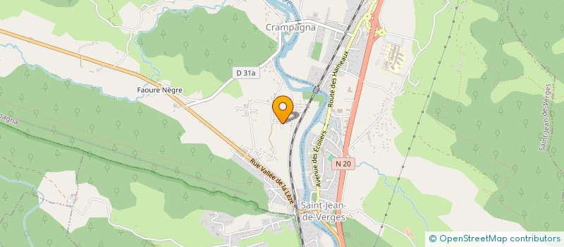 localisation de l'entreprise AMC RETOUCHES à CRAMPAGNA