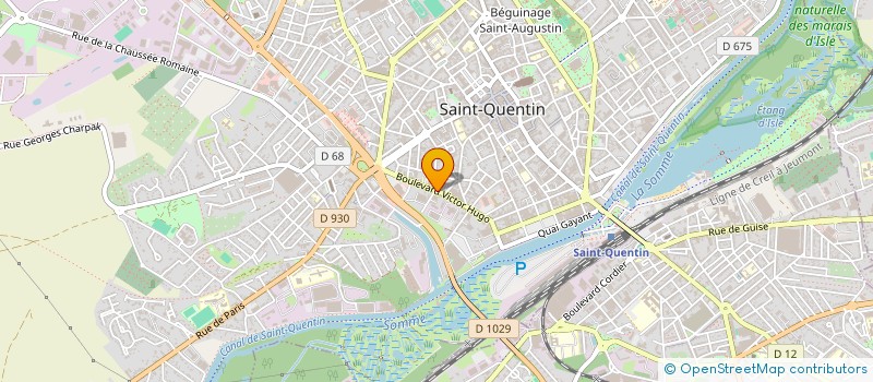 localisation de l'entreprise AMC SERVICES à SAINT-QUENTIN