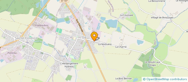 localisation de l'entreprise AMC STRUCTURES à L' OIE