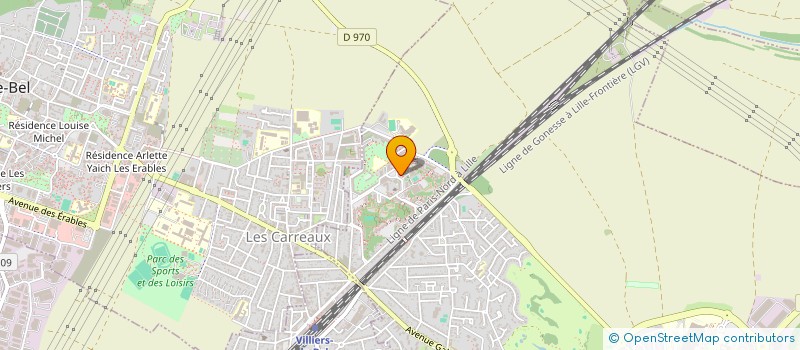 localisation de l'entreprise AMC TRANSPORT à GONESSE