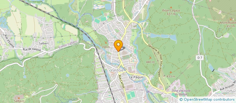 localisation de l'entreprise AMC VALDOIE AUTO SARL à VALDOIE