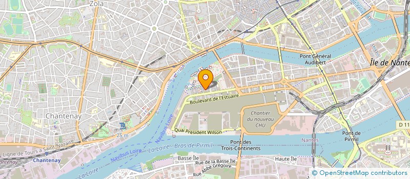 localisation de l'entreprise AMC2 L'ILOT REVES à NANTES