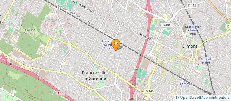 localisation de l'entreprise AMCADO à LA GARENNE-COLOMBES