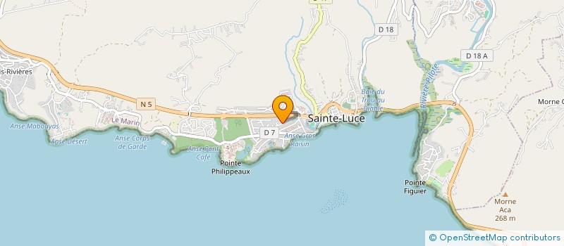 localisation de l'entreprise AMCAL à SAINTE-LUCE