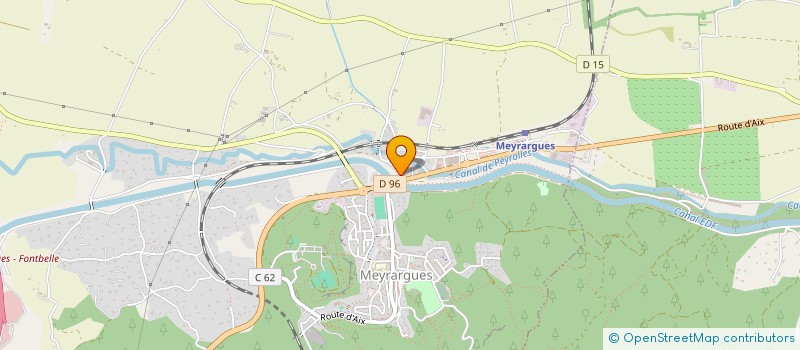 localisation de l'entreprise AMCAM  MEYRARGUES