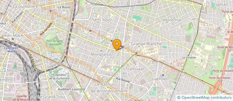 localisation de l'entreprise AMCB 2412  LYON