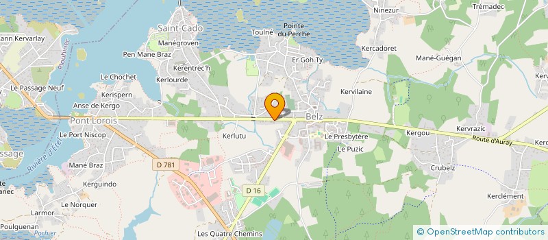 localisation de l'entreprise AMCB  BELZ