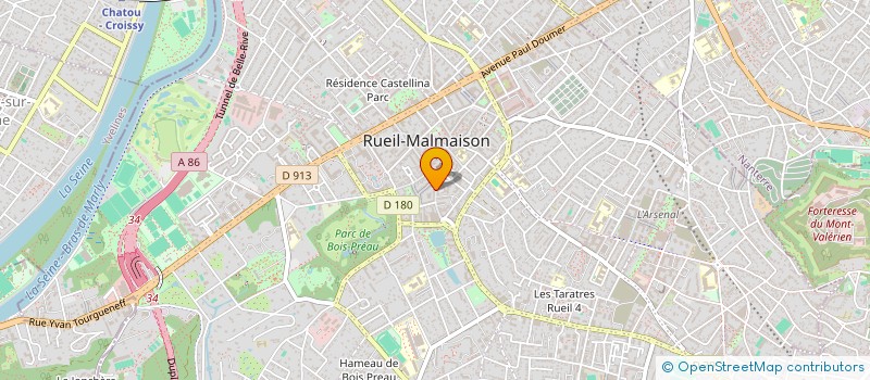 localisation de l'entreprise AMCB TRANSACTIONS  RUEIL-MALMAISON