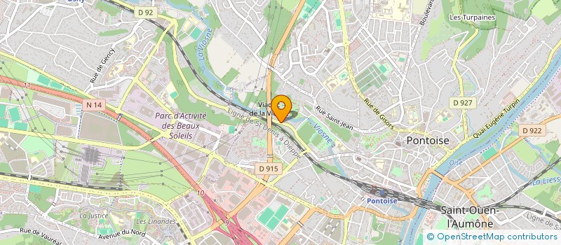 localisation de l'entreprise AMCC  CONFLANS-SAINTE-HONORINE