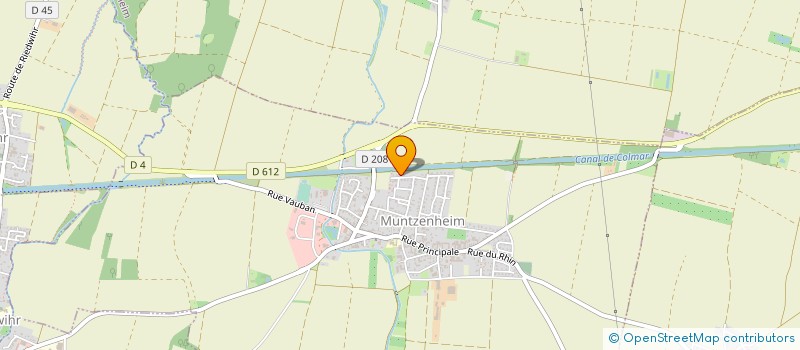 localisation de l'entreprise AMCD à MUNTZENHEIM