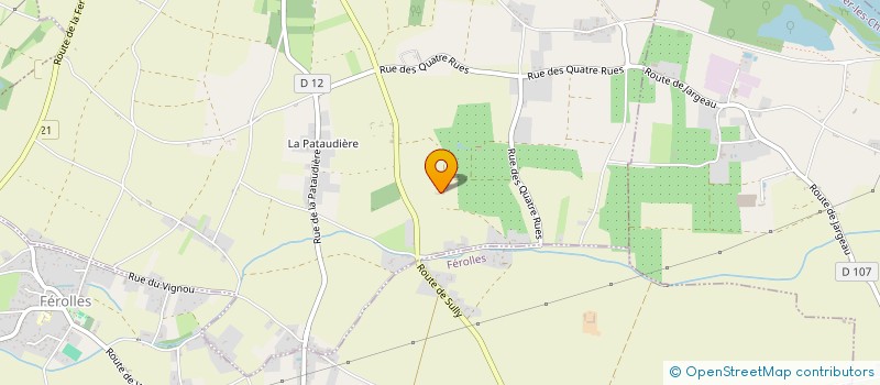 localisation de l'entreprise AMCD HOLDING  JARGEAU