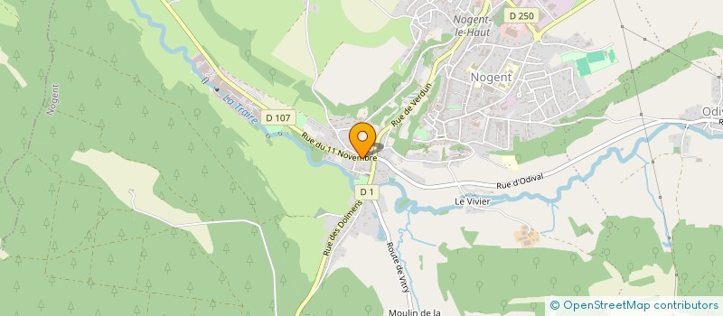localisation de l'entreprise AMCE à NOGENT