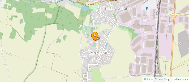 localisation de l'entreprise AMCE à LUZARCHES