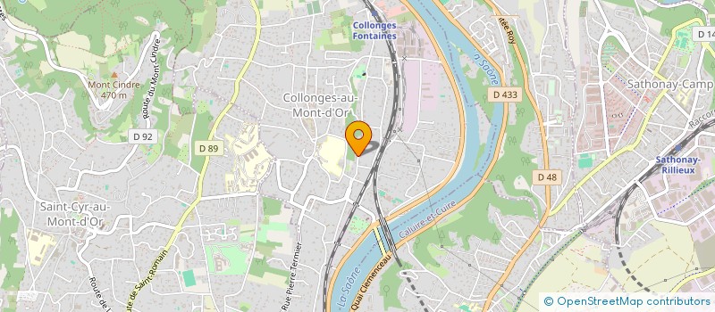 localisation de l'entreprise AMCE IMHO  COLLONGES-AU-MONT-D'OR