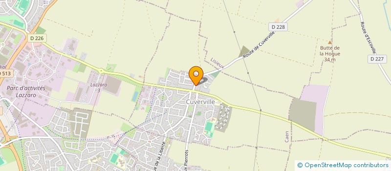 localisation de l'entreprise AMCG  CUVERVILLE