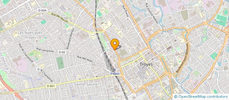localisation de l'entreprise AMCG à TROYES