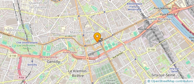 localisation de l'entreprise AMCH INVEST à LEVALLOIS-PERRET