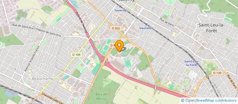 localisation de l'entreprise AMCH PERFORMANCE  TAVERNY