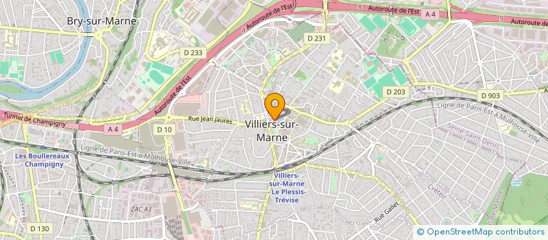 localisation de l'entreprise AMCHA EXOTIQUE  VILLIERS-SUR-MARNE