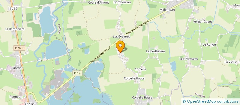 localisation de l'entreprise AMCJ  FOISSIAT